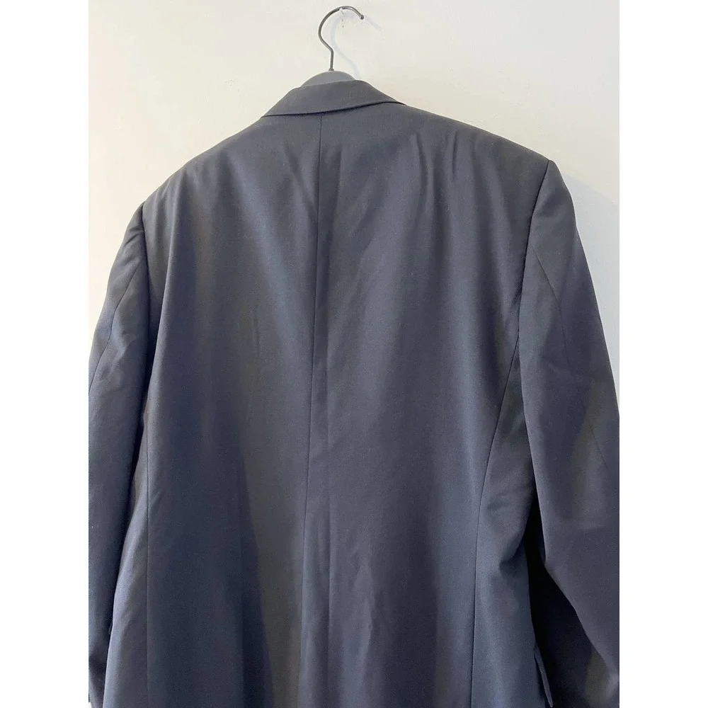 Vintage Burberrys wool‎ blazer sport jacket navy blue unisex mens womens 80s 90s